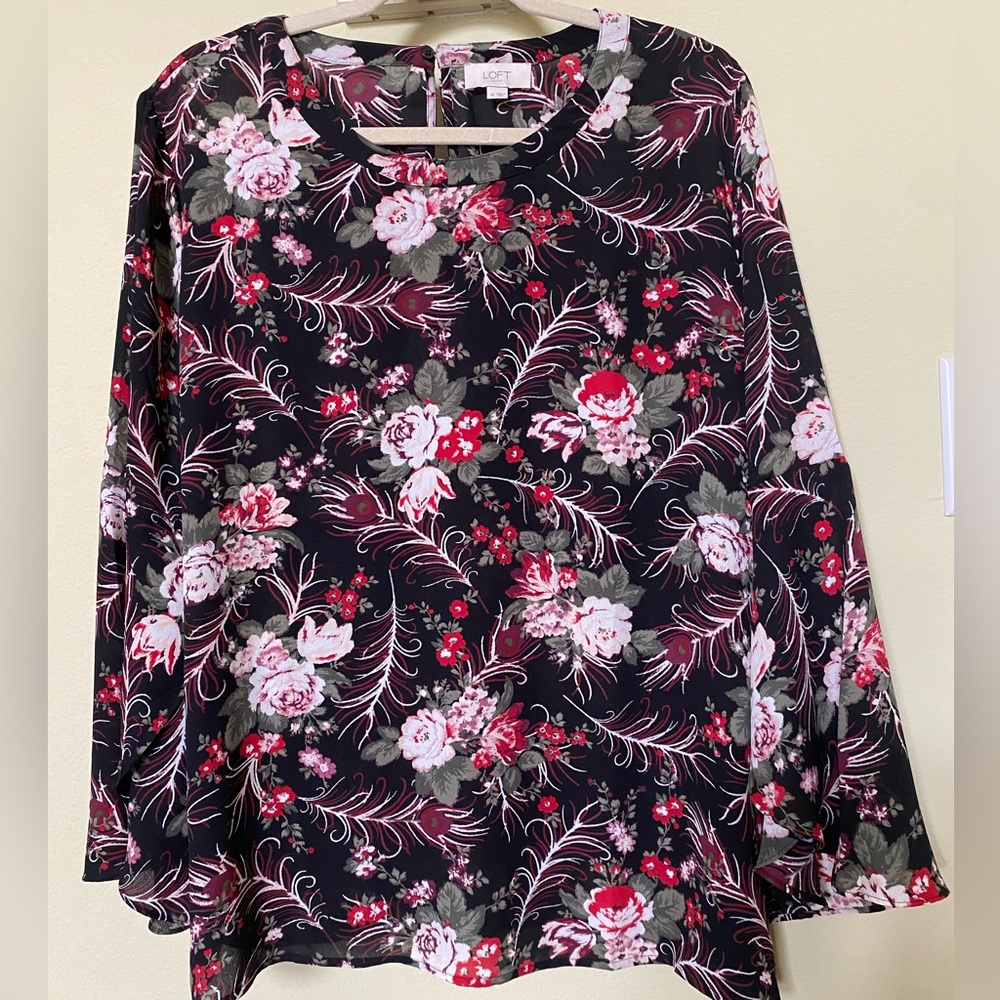 Loft long sleeve blouse
